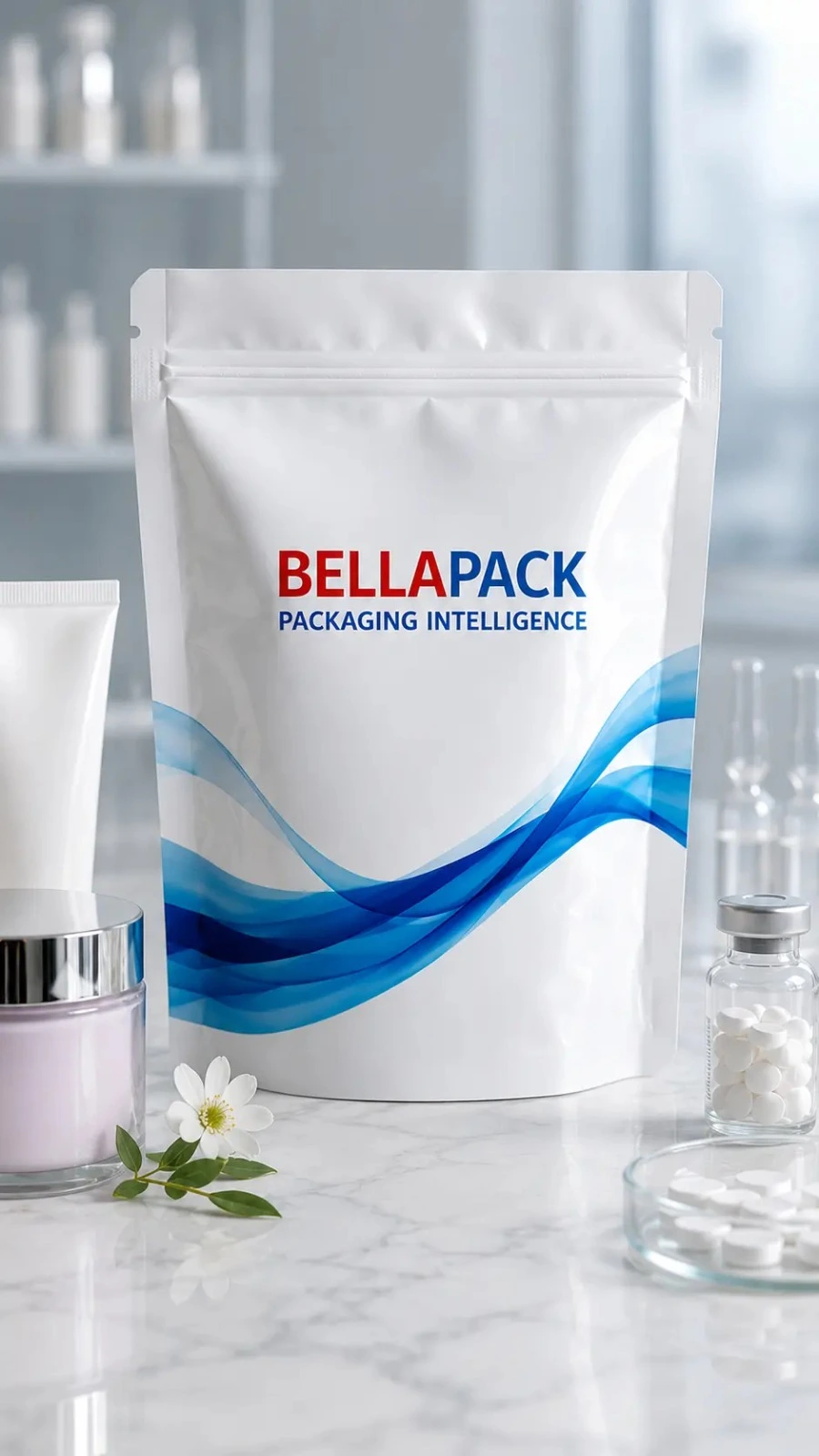 Cosmetics & Pharma background