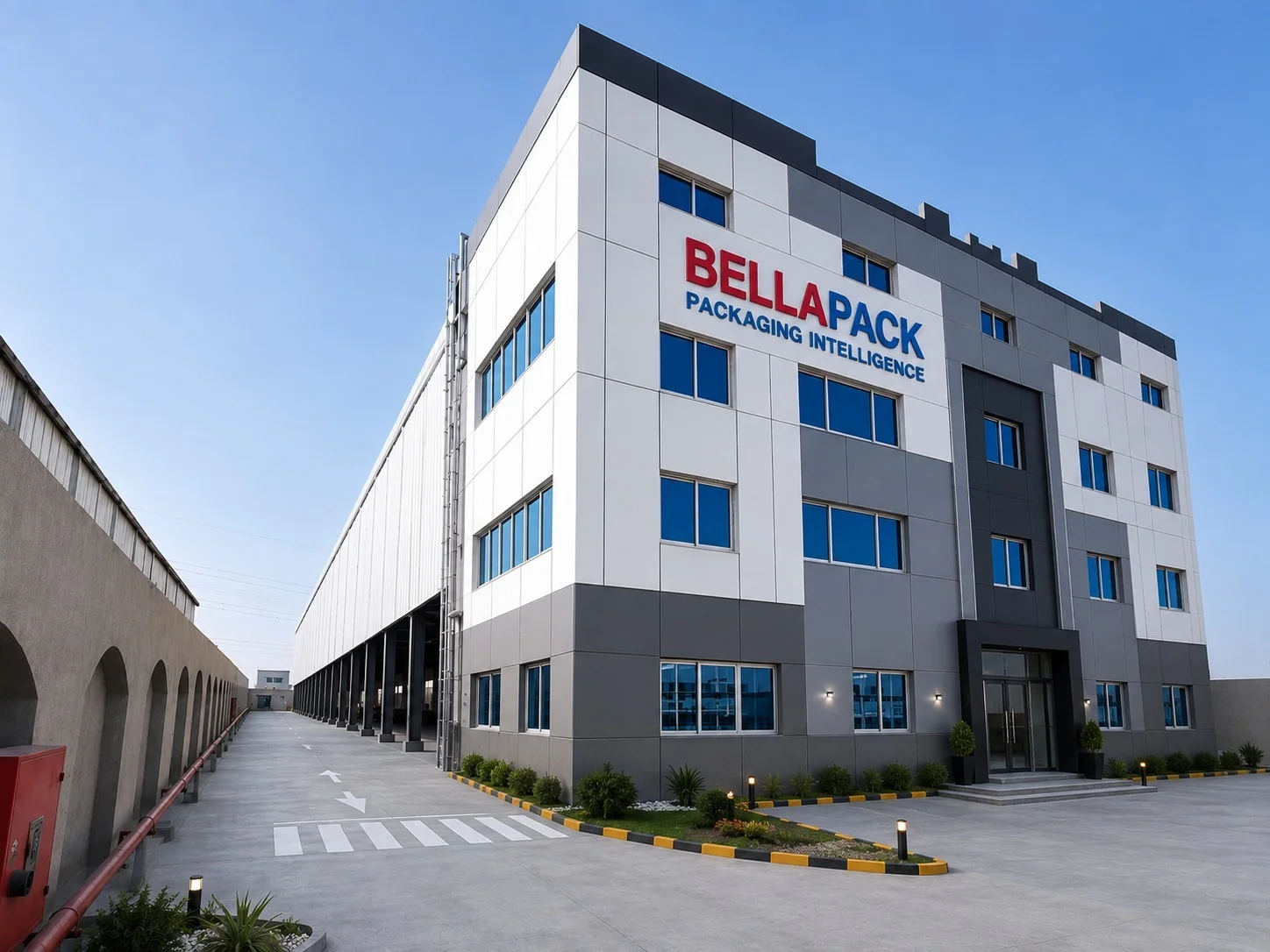 BellaPack Manufacturing Facility View